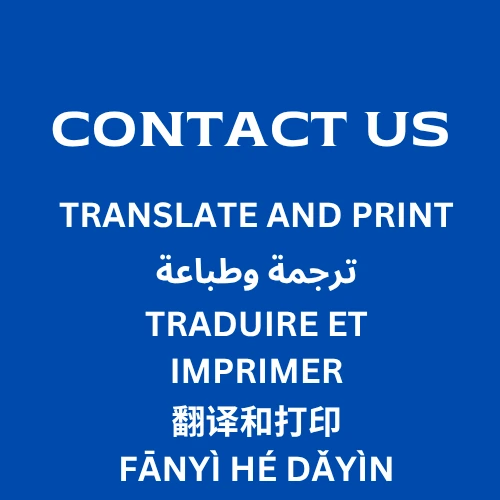 Contact Translate and Print – Get Help or Send Inquiries Contact Translate and Print – 24/7 Support for Translation Tool Users